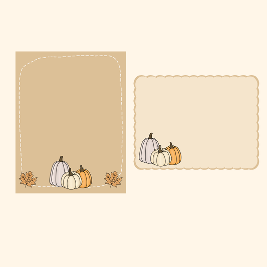 Fall memo sheets