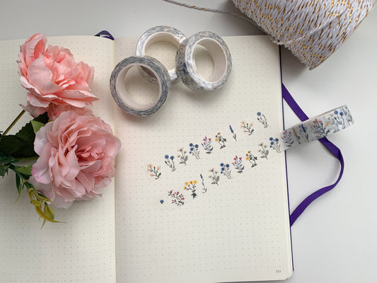 Wildflower  washi tape