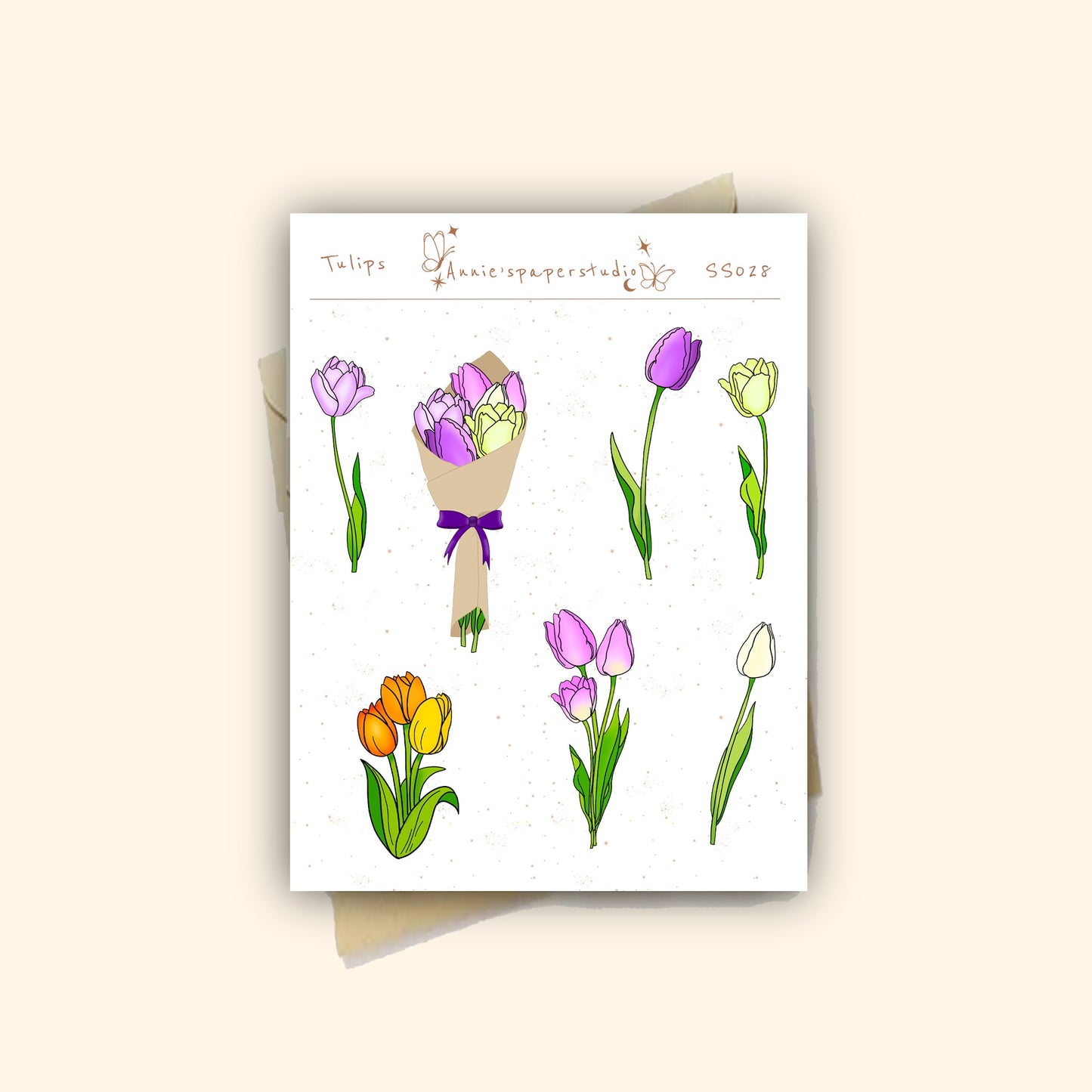 Tulips Sticker Sheet