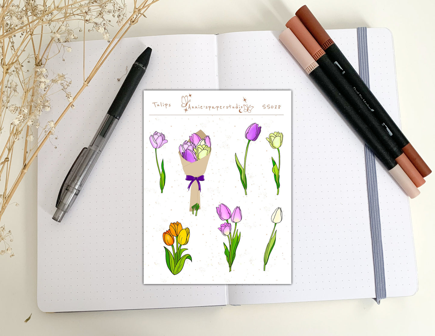 Tulips Sticker Sheet