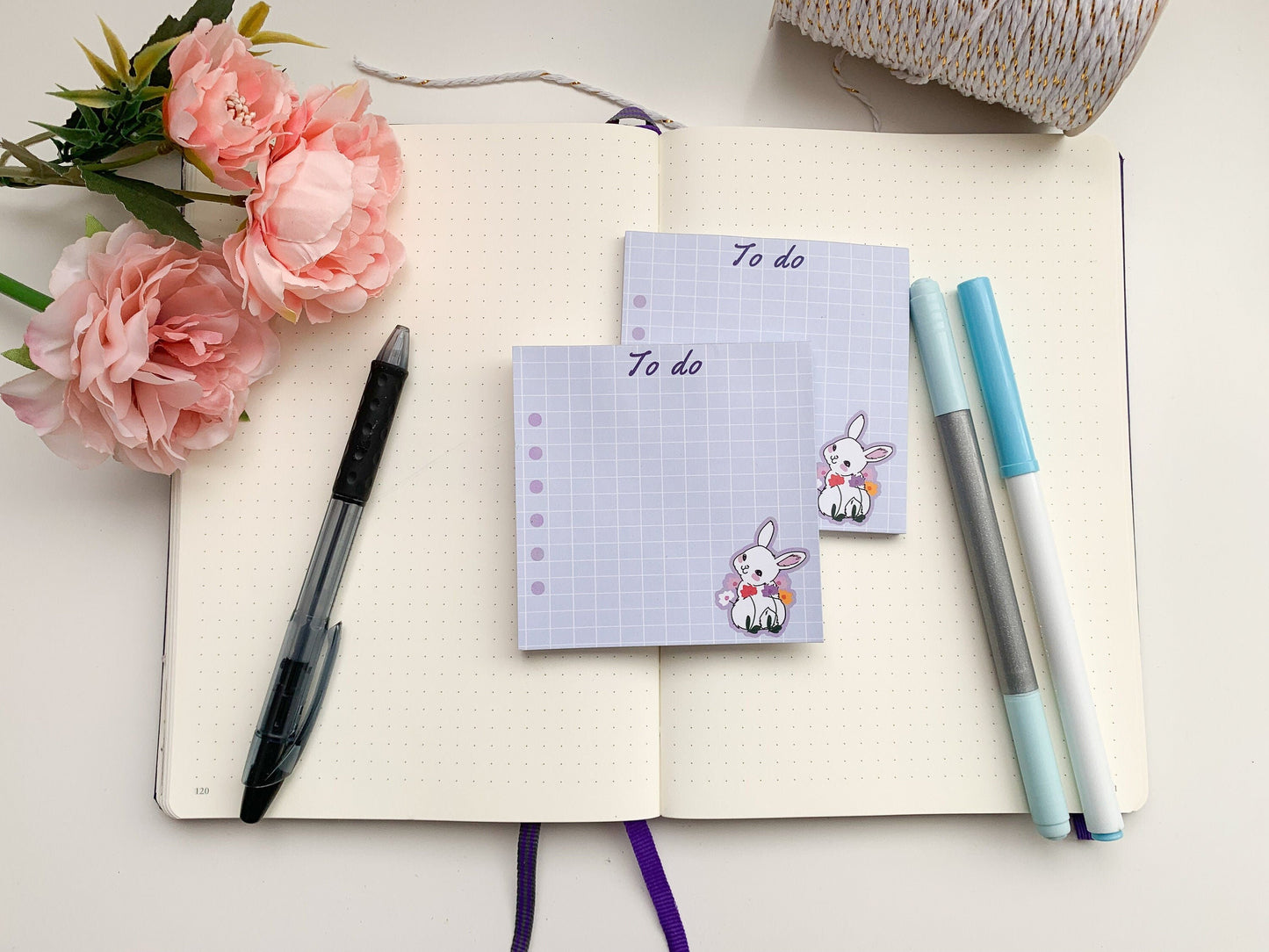 Bunny memo pad