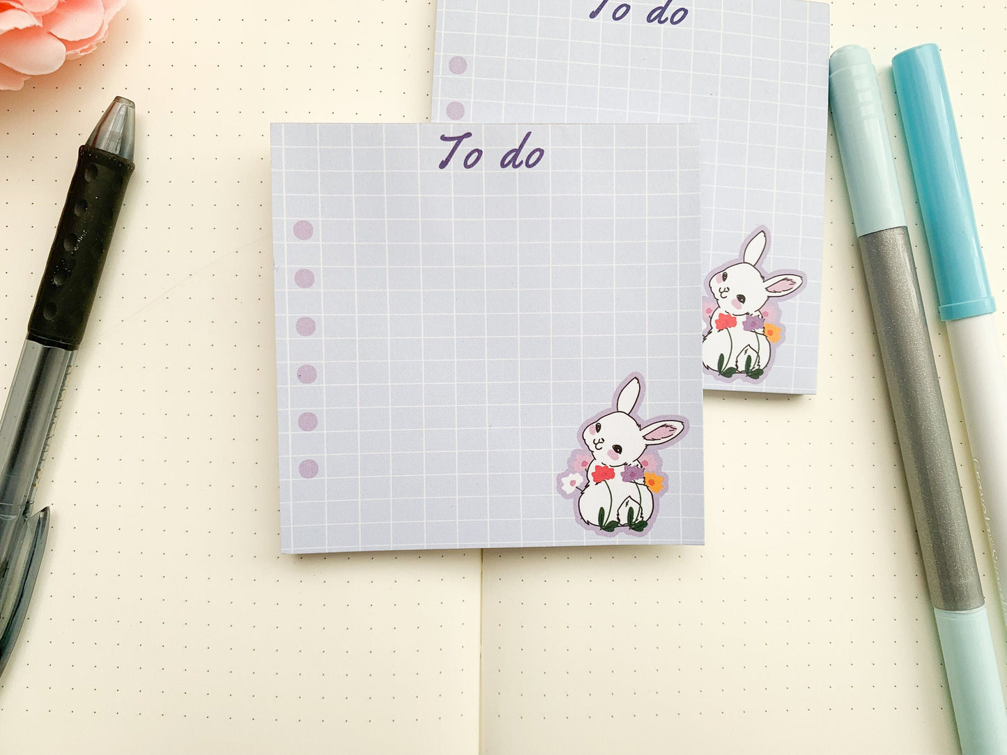 Bunny memo pad